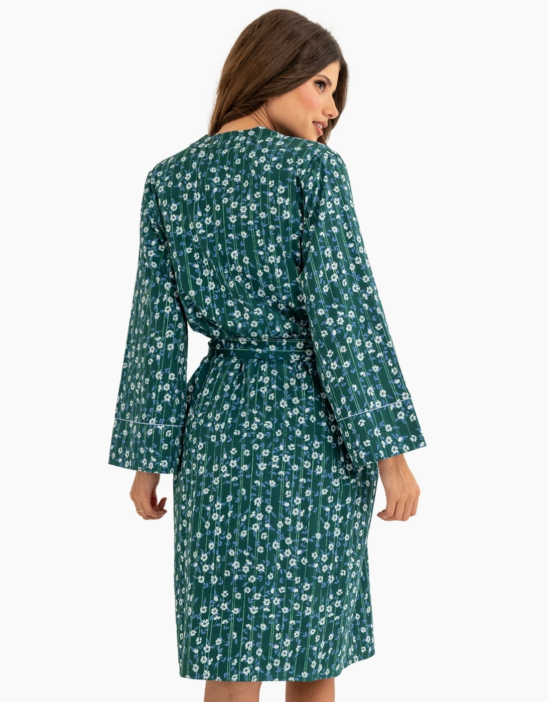 23267 Pour Moi Pure Cotton Dressing Gown
