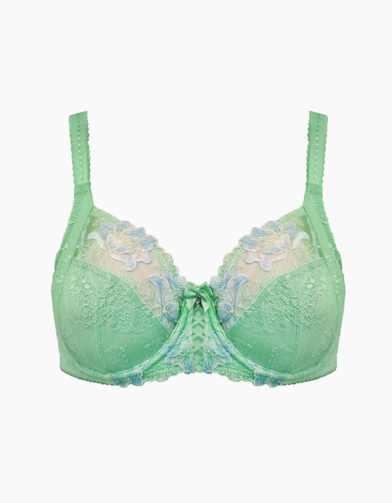 3827 Pour Moi Sofia Lace Embroidered Side Support Bra