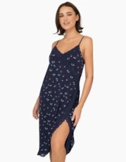 Navy Blue Floral