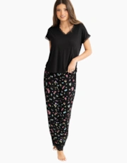 Black Floral