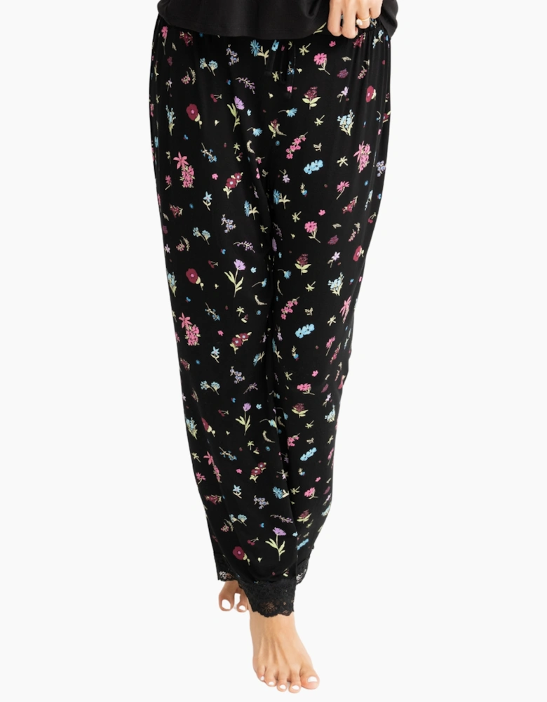 23237 Pour Moi Sofa Loves Lace T-Shirt And Trouser Pyjama Set