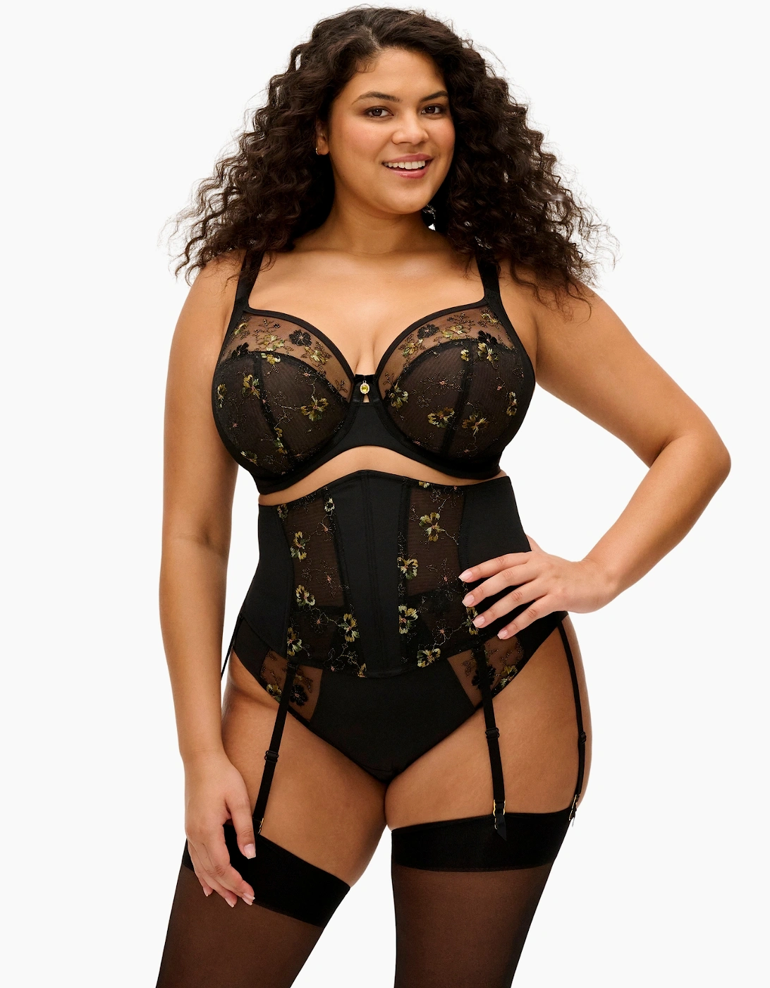 El303791 Elomi Lyriana Suspender Belt