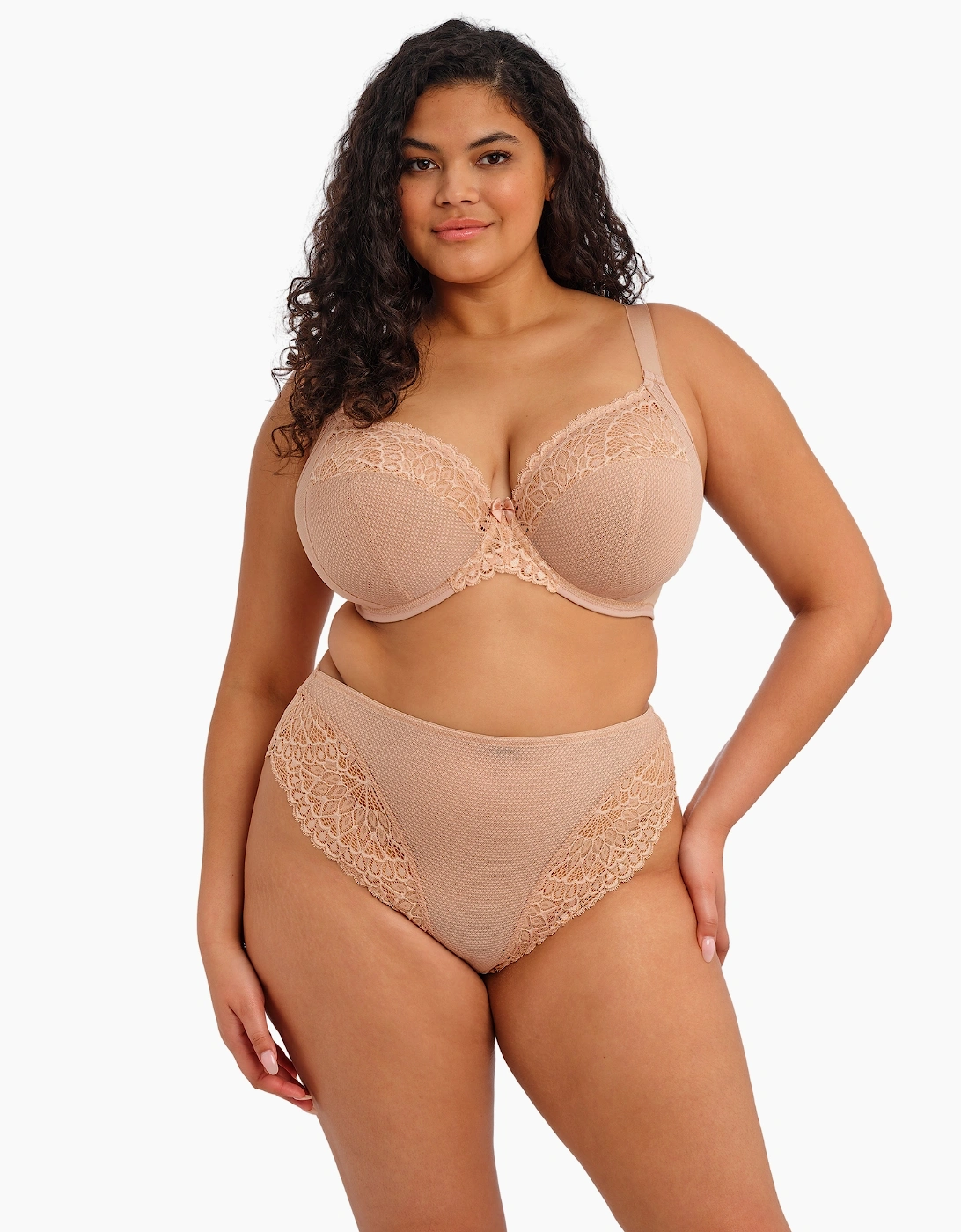 El303334 Elomi Tiernie Underwire Plunge Stretch Bra
