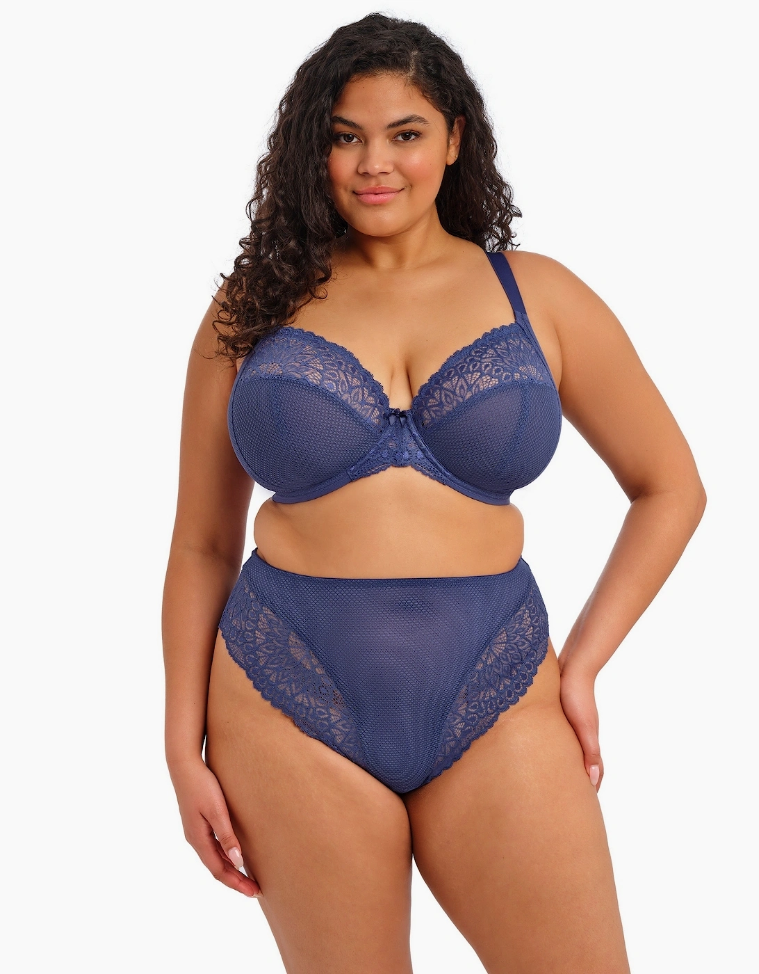 El303334 Elomi Tiernie Underwire Plunge Stretch Bra