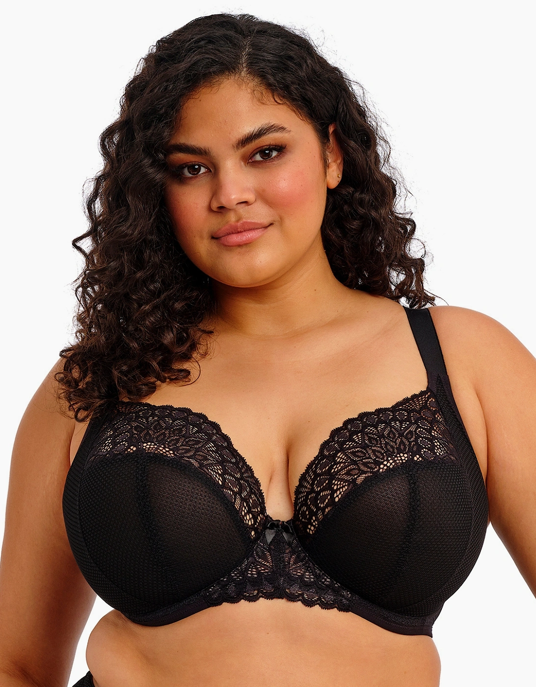 El303334 Elomi Tiernie Underwire Plunge Stretch Bra