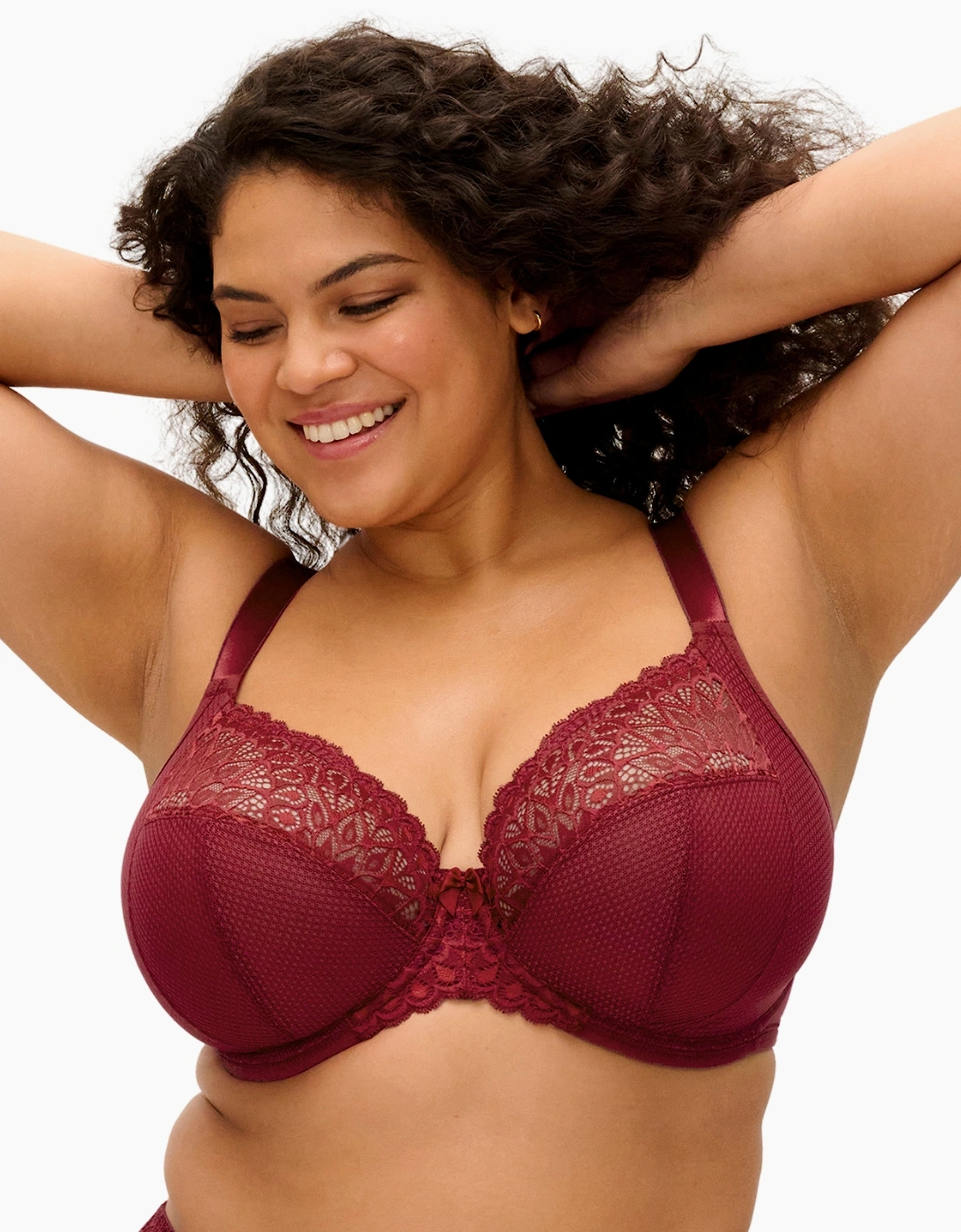 El303334 Elomi Tiernie Underwire Plunge Stretch Bra