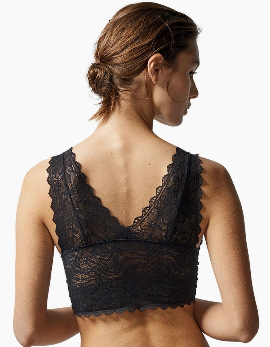 C94270 Chantelle Floral Touch Triangle T Shirt Bra