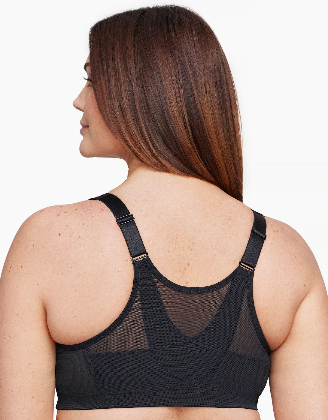 1265 Glamorise Magiclift Front-Closure Posture Back Bra