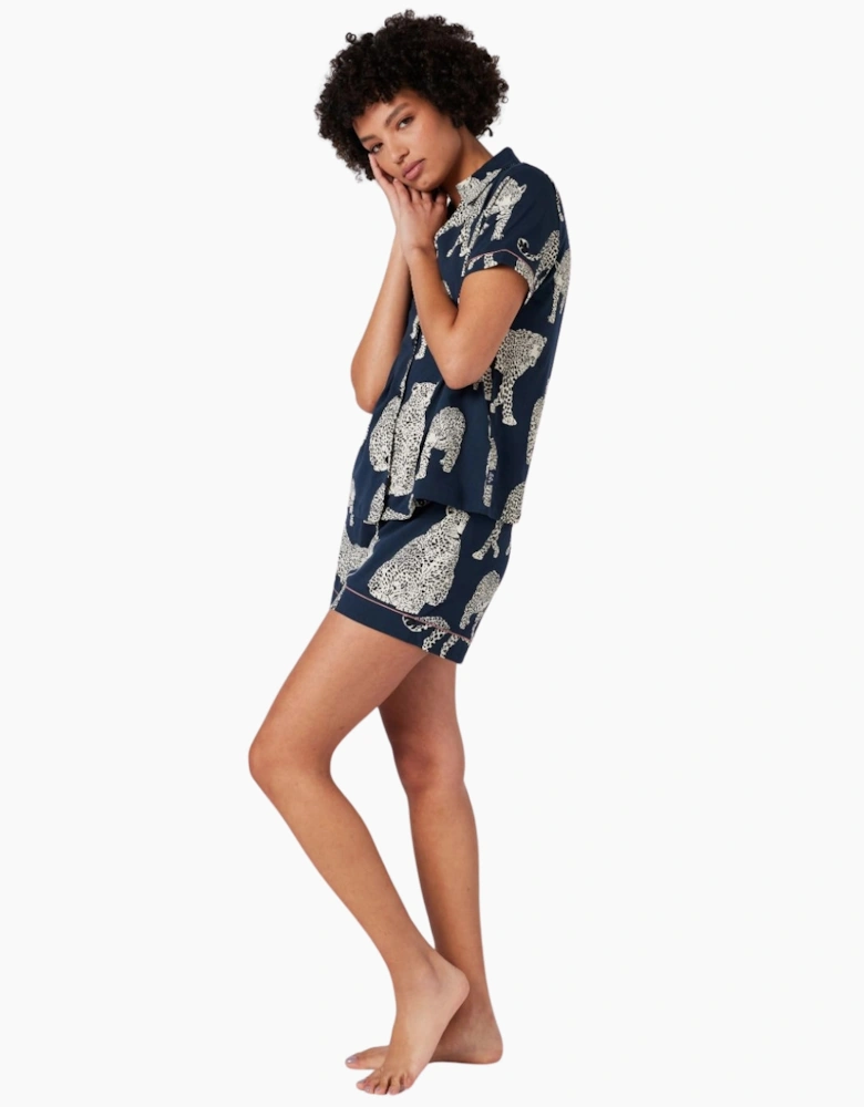 Cw3008rllp20 Chelsea Peers Organic Cotton Short Pyjama Set