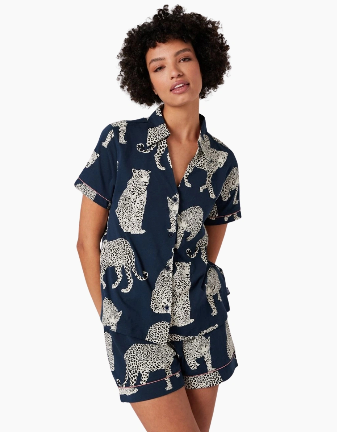 Cw3008rllp20 Chelsea Peers Organic Cotton Short Pyjama Set