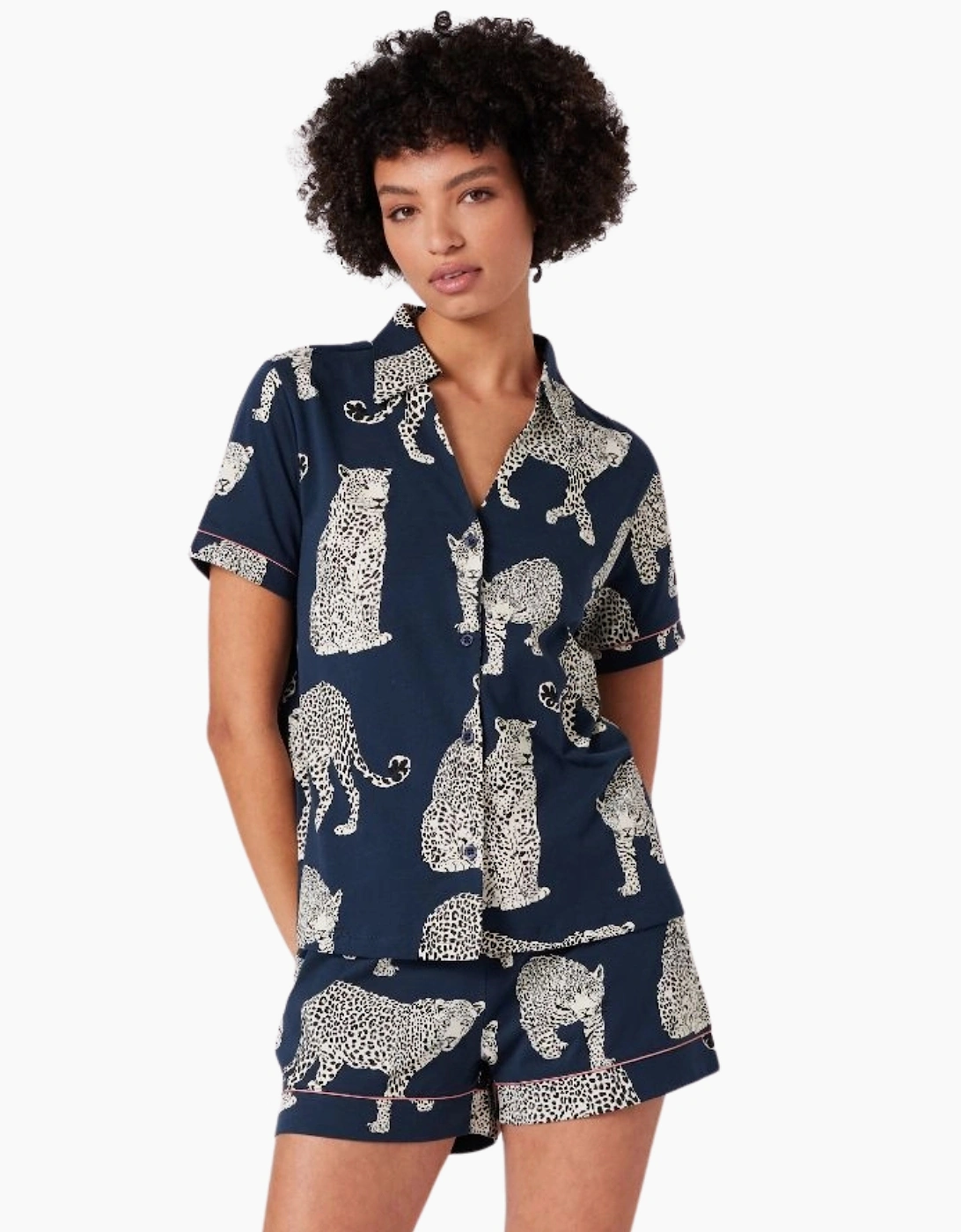 Cw3008rllp20 Chelsea Peers Organic Cotton Short Pyjama Set