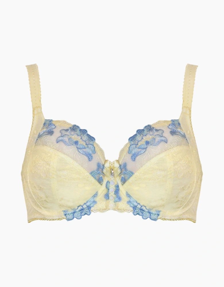 3827 Pour Moi Sofia Lace Embroidered Side Support Bra