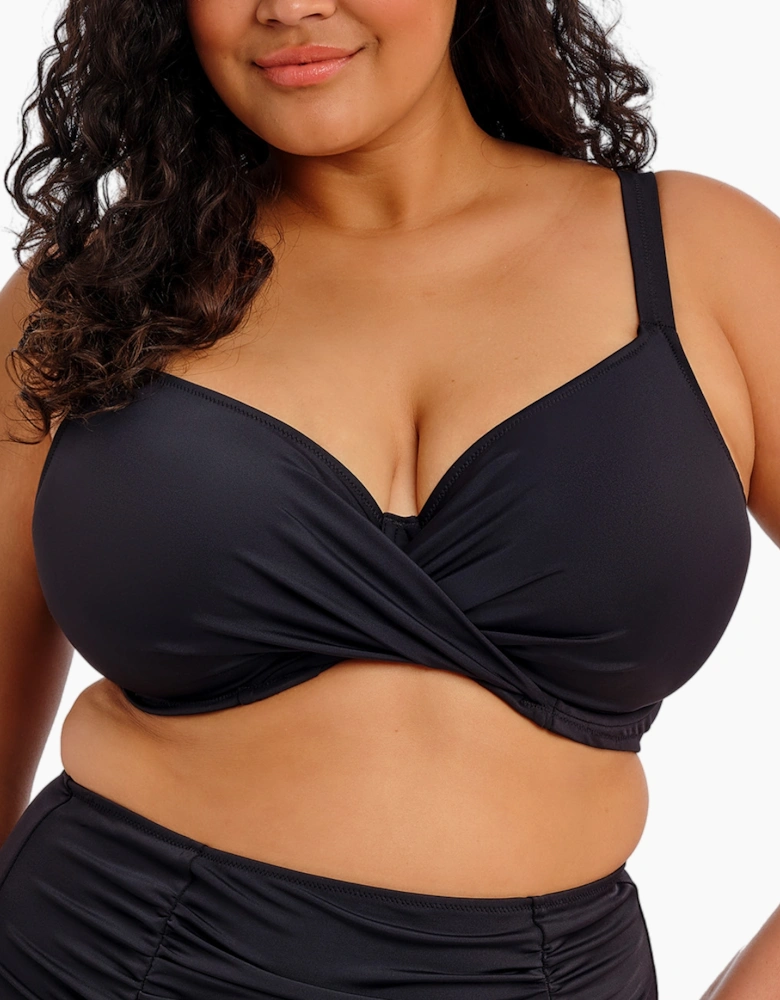 Es7285 Elomi Plain Sailing Underwired Plunge Bikini Top