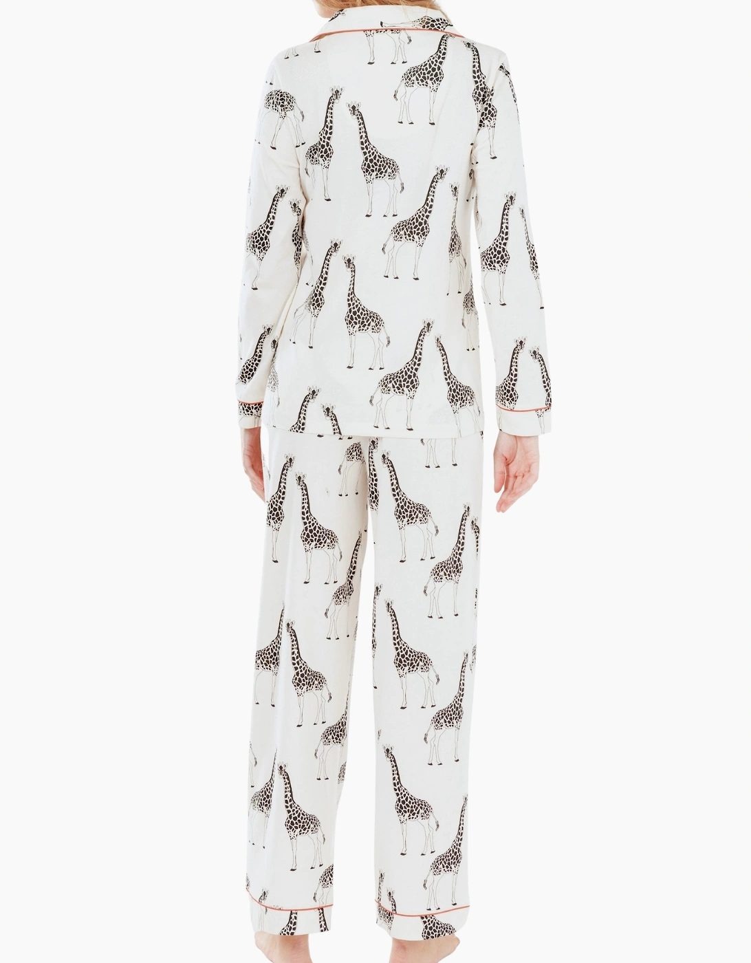 Cw1121rgra03 Chelsea Peers Organic Cotton Long Pyjama Set