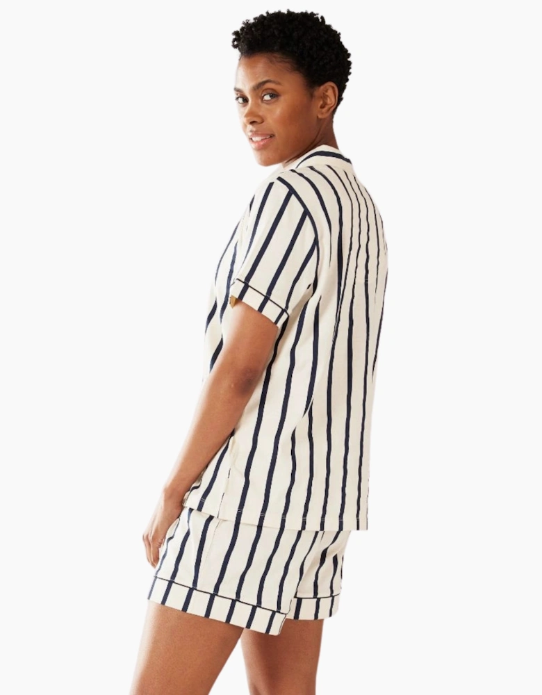 Cw2008rstp20 Chelsea Peers Organic Cotton Short Pyjama Set