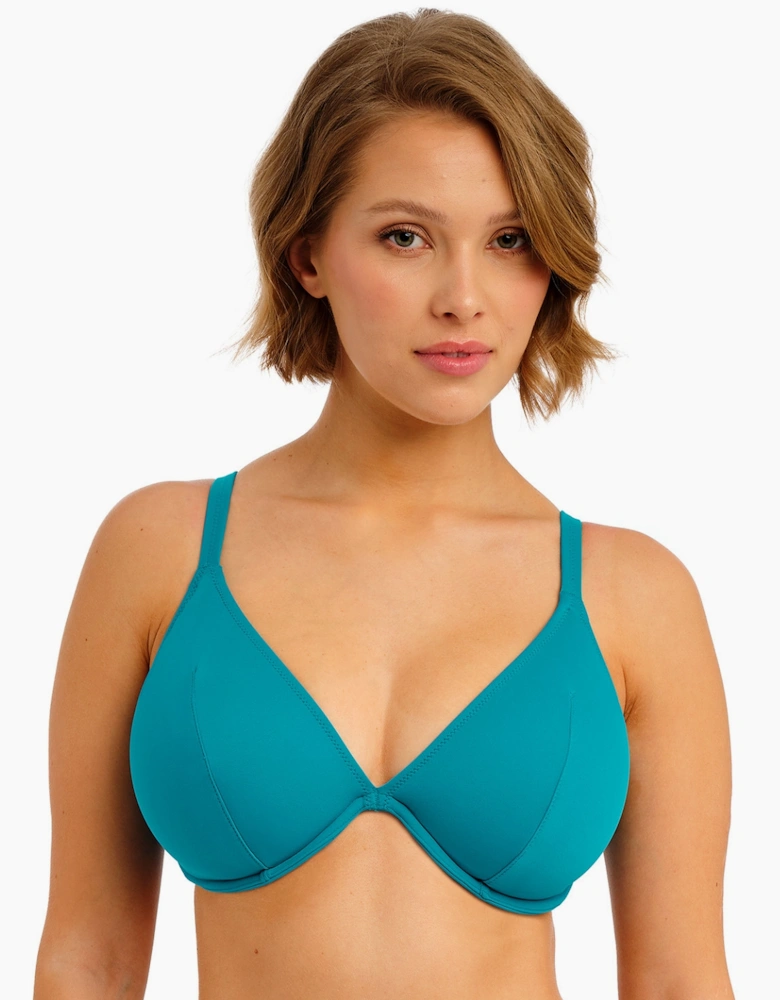 As7226 Freya Jewel Cove Plunge Bikini Top
