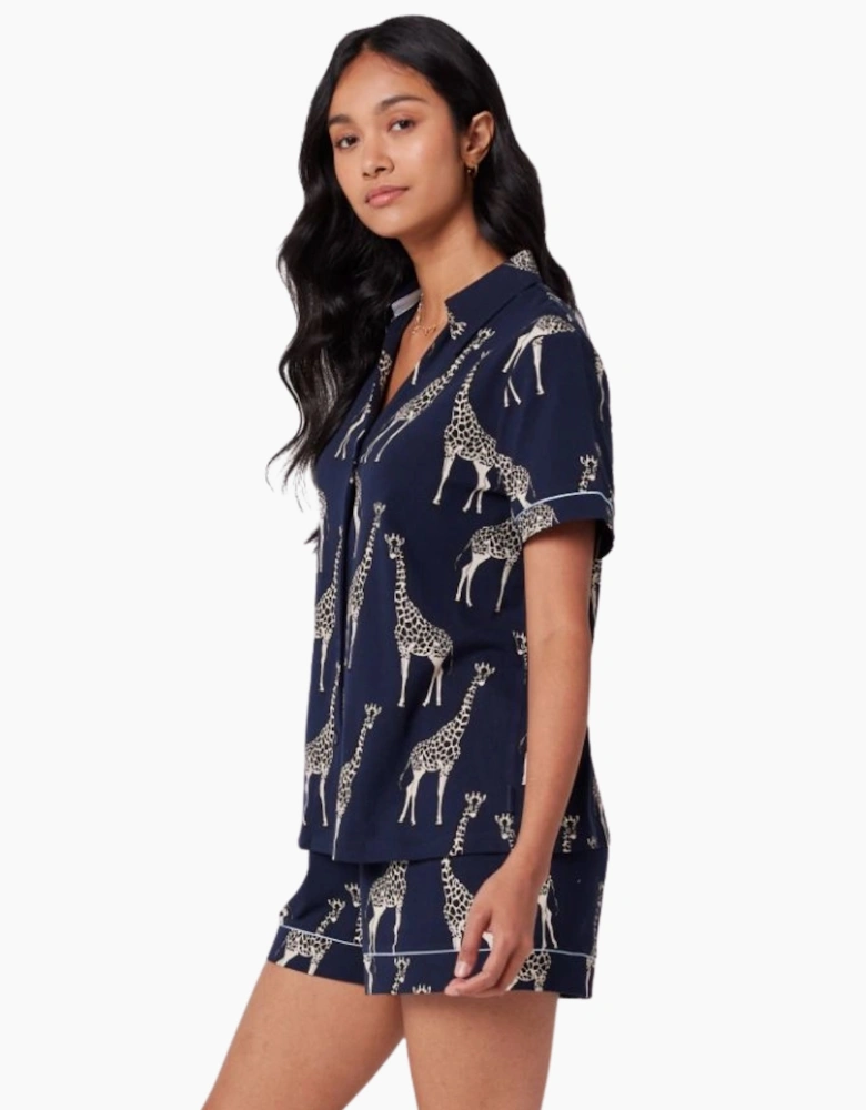 Cw3008rgra20 Chelsea Peers Organic Cotton Short Pyjama Set