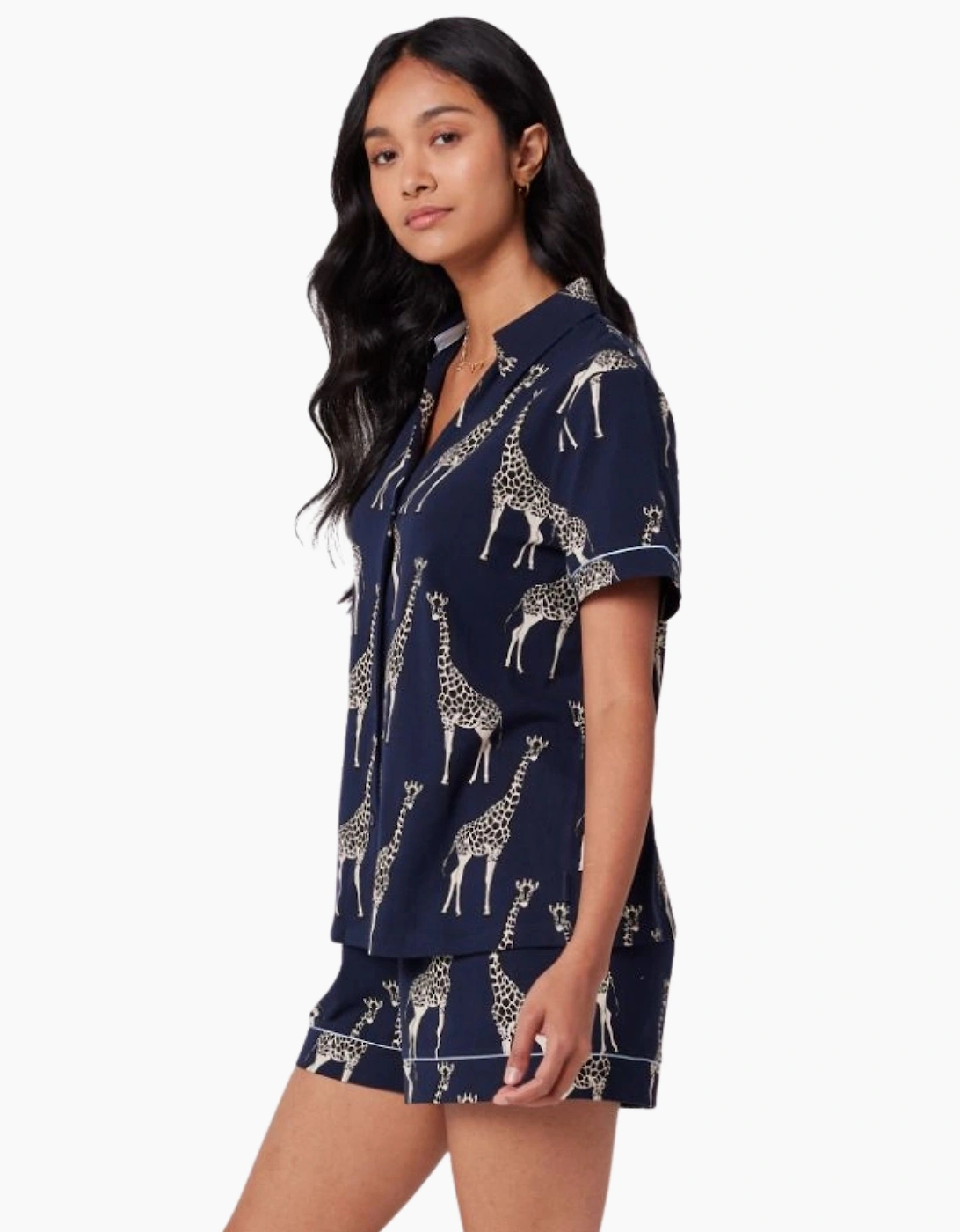 Cw3008rgra20 Chelsea Peers Organic Cotton Short Pyjama Set