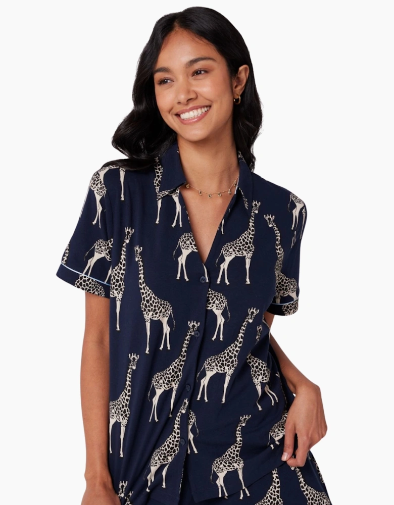 Cw3008rgra20 Chelsea Peers Organic Cotton Short Pyjama Set