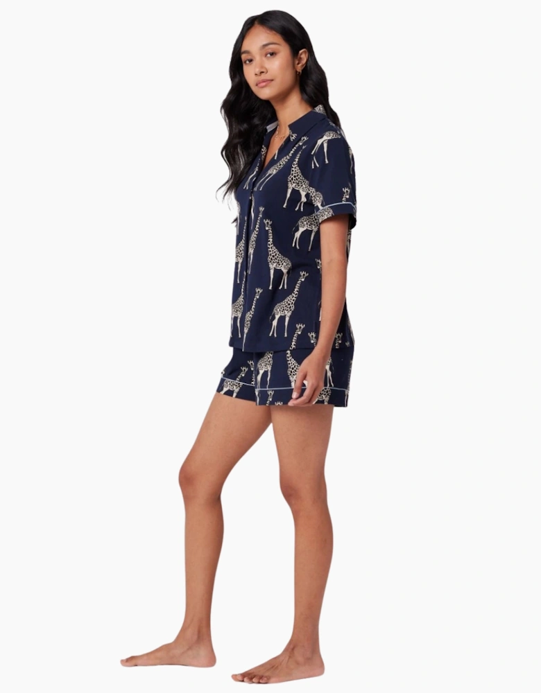 Cw3008rgra20 Chelsea Peers Organic Cotton Short Pyjama Set