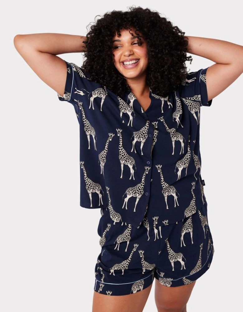 Cw3008rgra20 Chelsea Peers Organic Cotton Short Pyjama Set