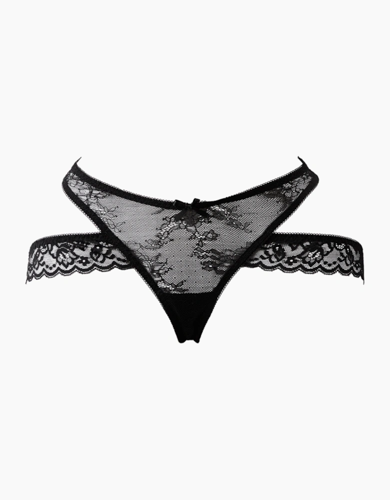 Hd02809d House Of Desire Kiki Strappy & Backless Lace Tanga Brief