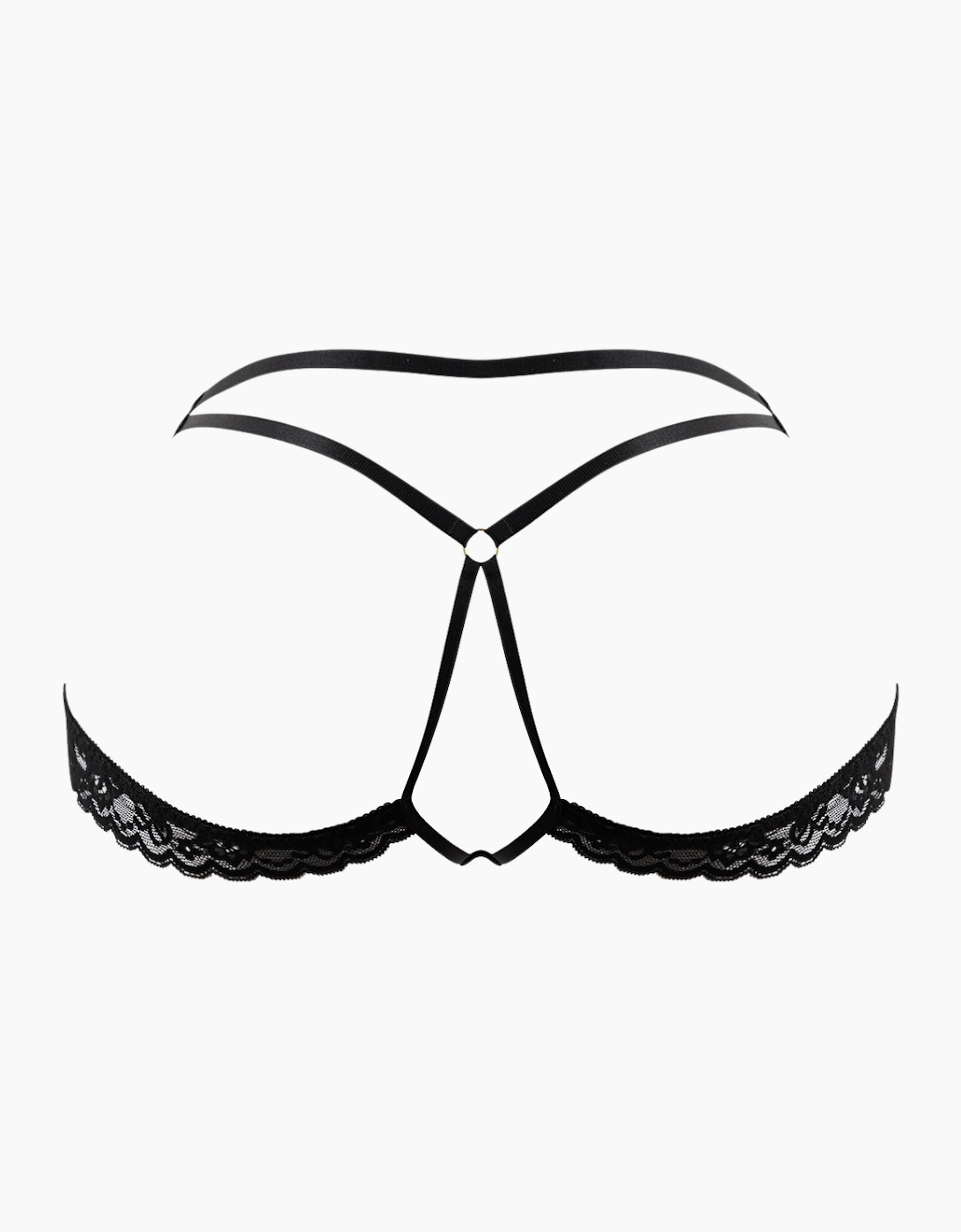 Hd02809d House Of Desire Kiki Strappy & Backless Lace Tanga Brief