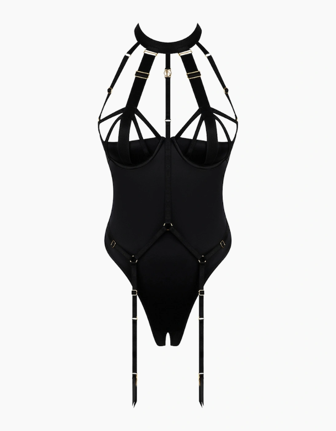 Hd01704a House Of Desire Devon Micro Strappy Harness Teddy