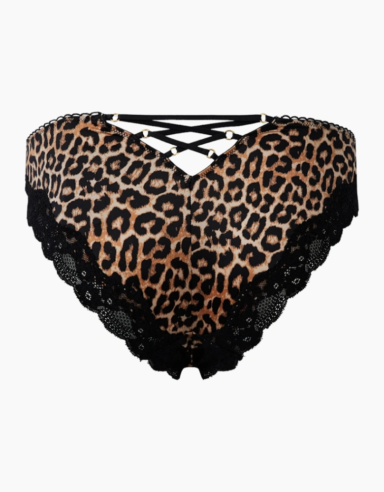 Hd01709d House Of Desire Devon Micro & Lace Strappy Back Hipster
