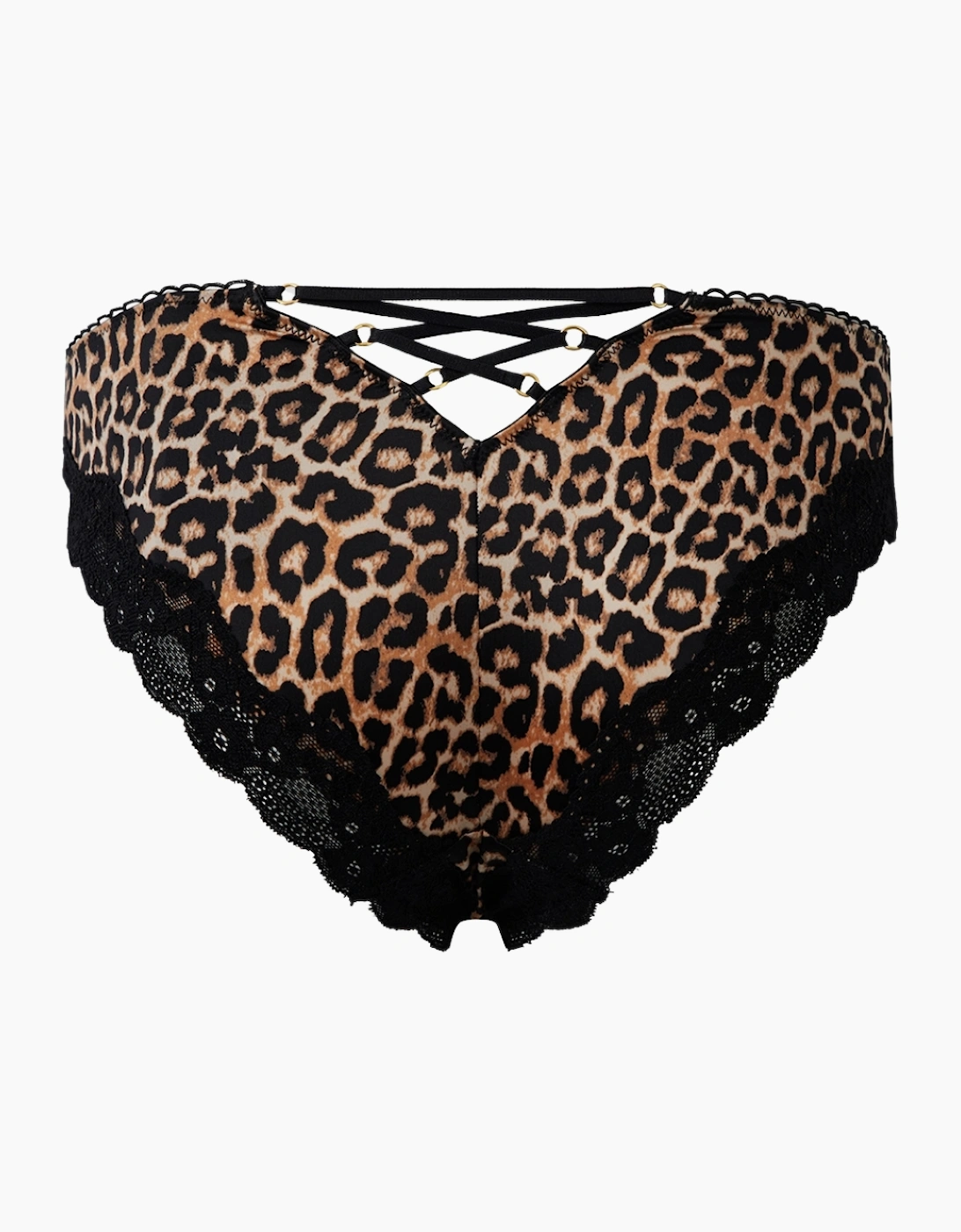 Hd01709d House Of Desire Devon Micro & Lace Strappy Back Hipster
