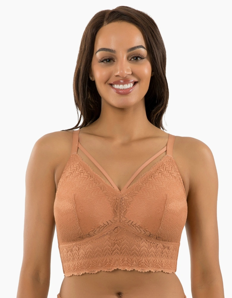 P5951 Parfait Mia Lace Wire Free Padded Bralette
