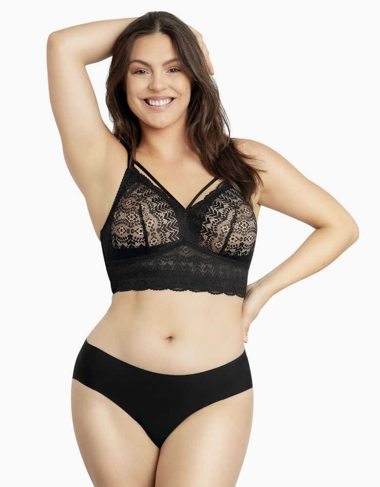 P5951 Parfait Mia Lace Wire Free Padded Bralette