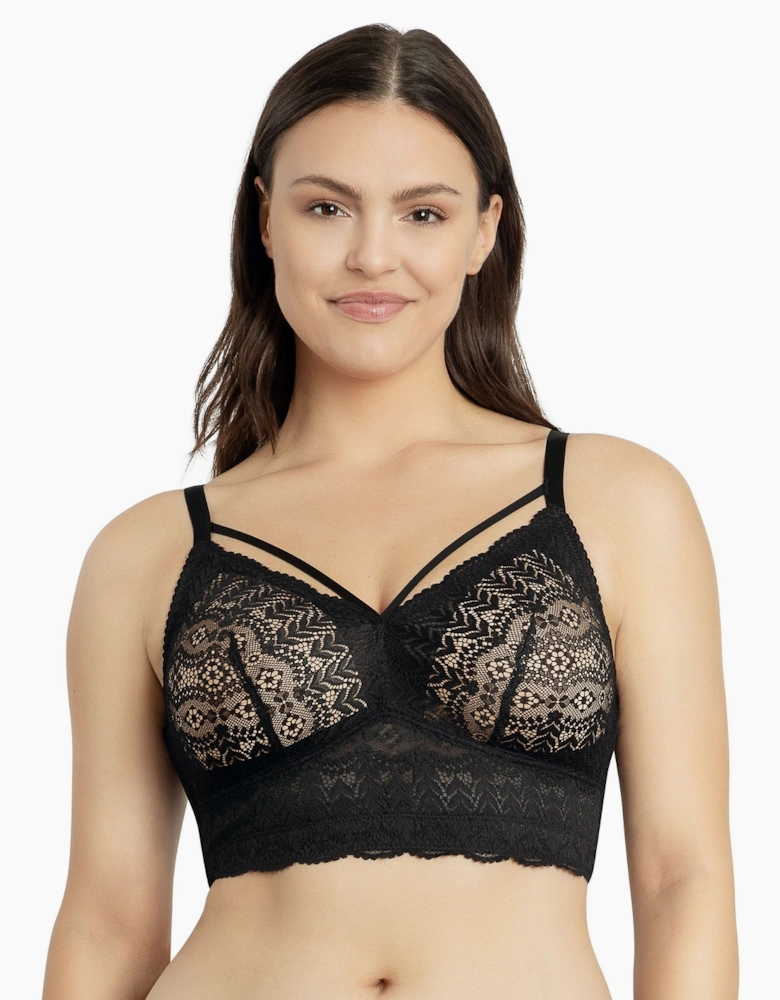 P5951 Parfait Mia Lace Wire Free Padded Bralette