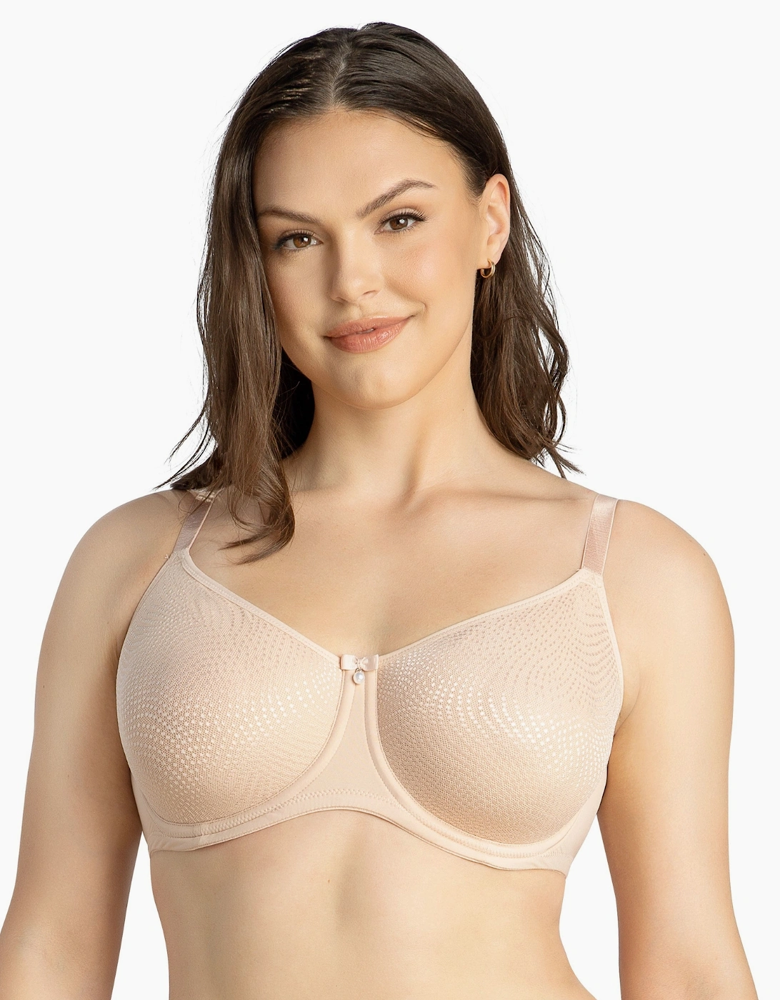 P60921 Parfait Pearl Unlined Seamless Minimiser Bra