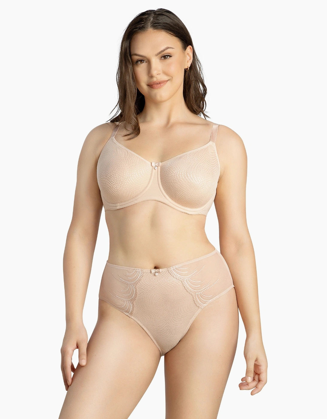 P60921 Parfait Pearl Unlined Seamless Minimiser Bra