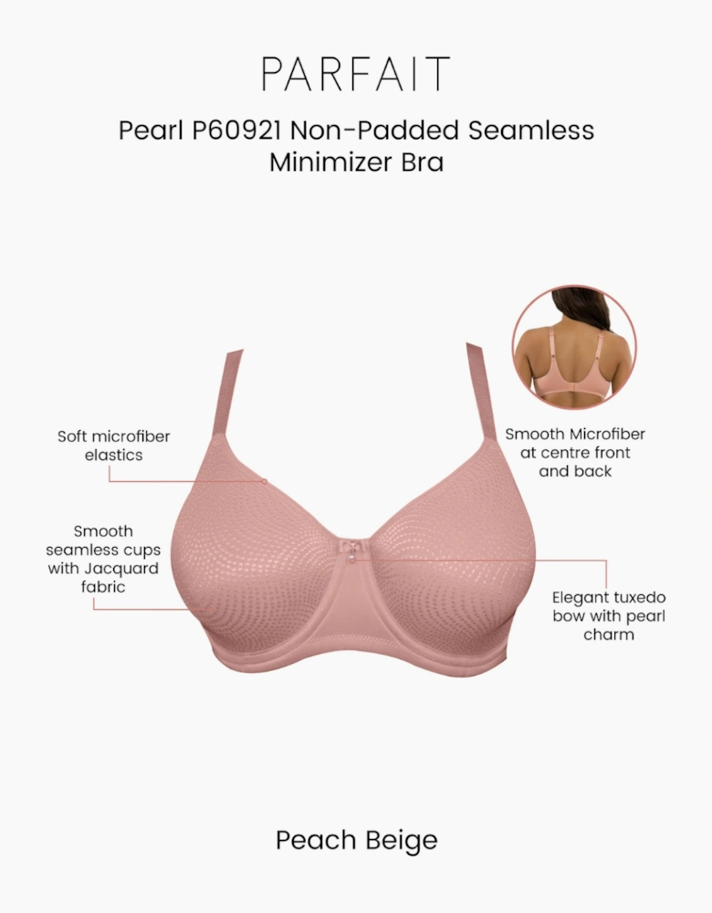 P60921 Parfait Pearl Unlined Seamless Minimiser Bra