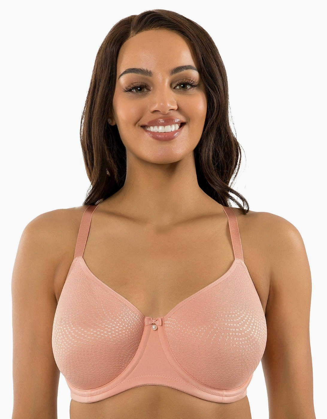 P60921 Parfait Pearl Unlined Seamless Minimiser Bra