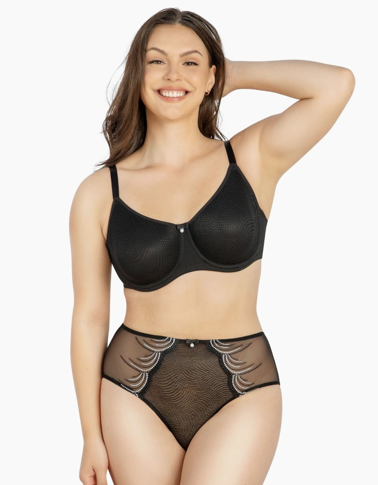 P60921 Parfait Pearl Unlined Seamless Minimiser Bra