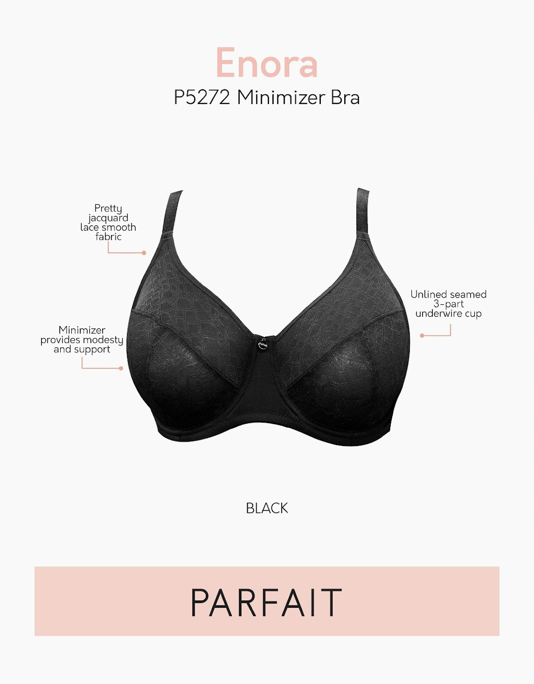 P5272 Parfait Enora Minimiser Bra