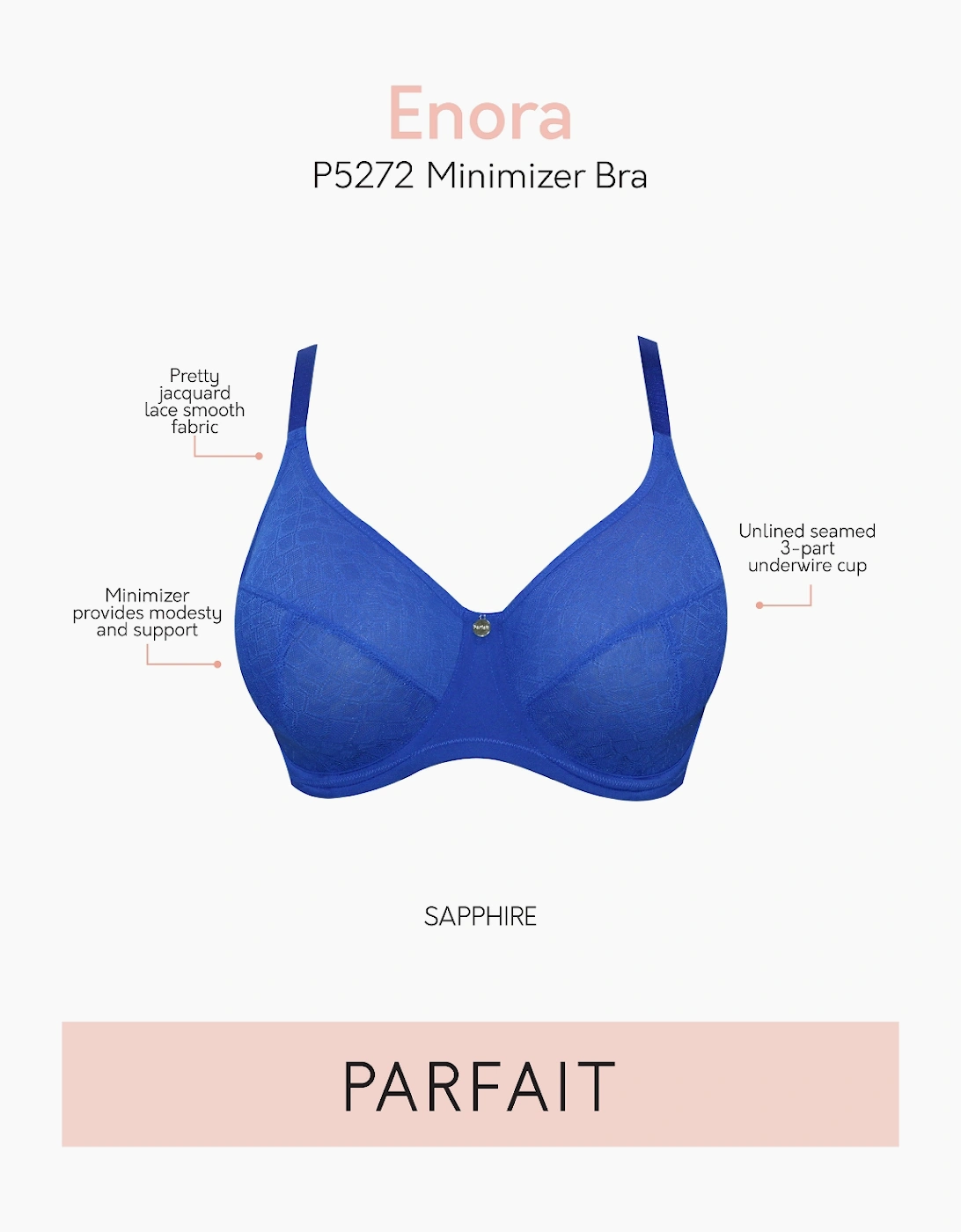 P5272 Parfait Enora Minimiser Bra