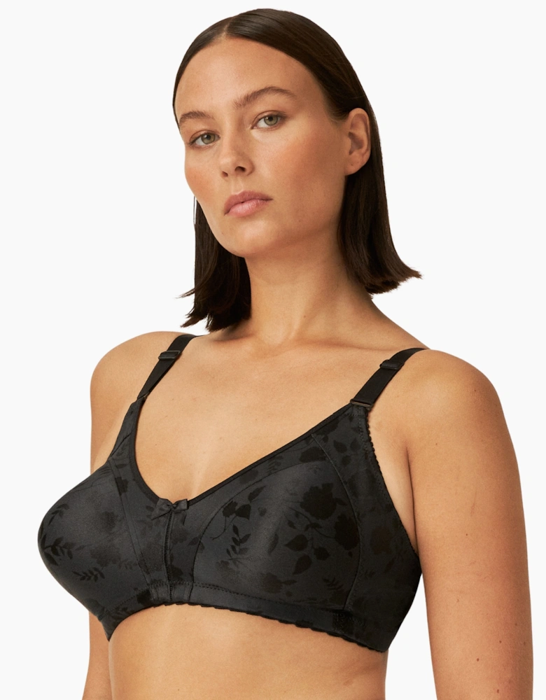 5363 Naturana Printed Minimiser Soft Cup Bra