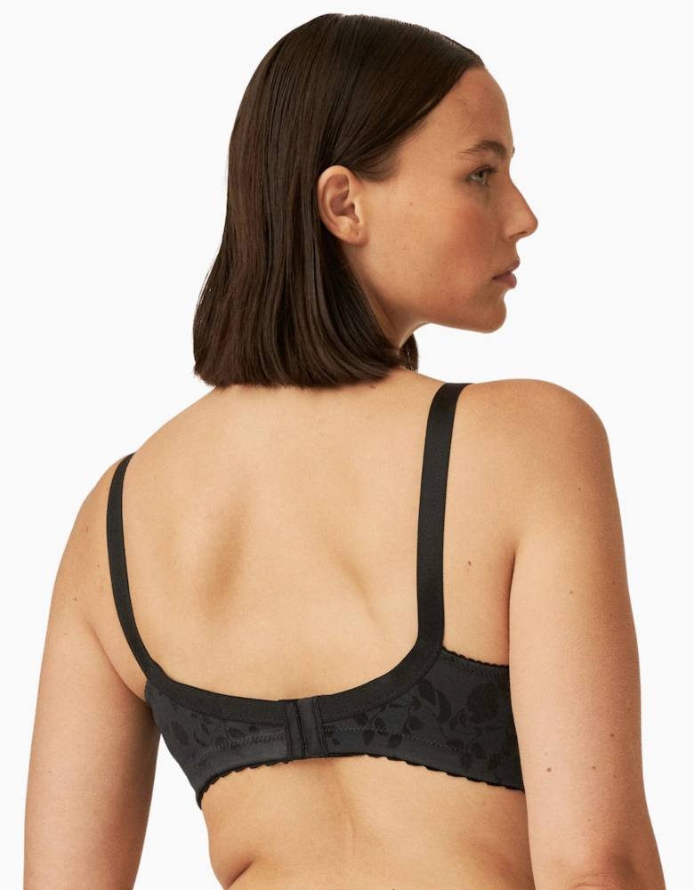 5363 Naturana Printed Minimiser Soft Cup Bra