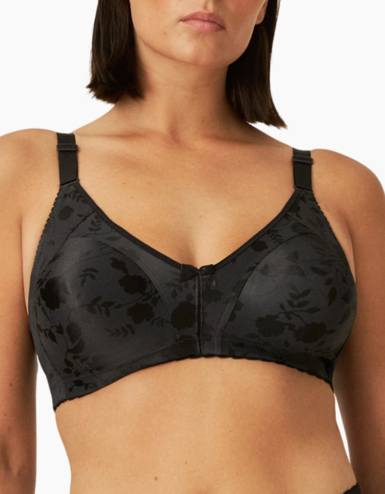 5363 Naturana Printed Minimiser Soft Cup Bra