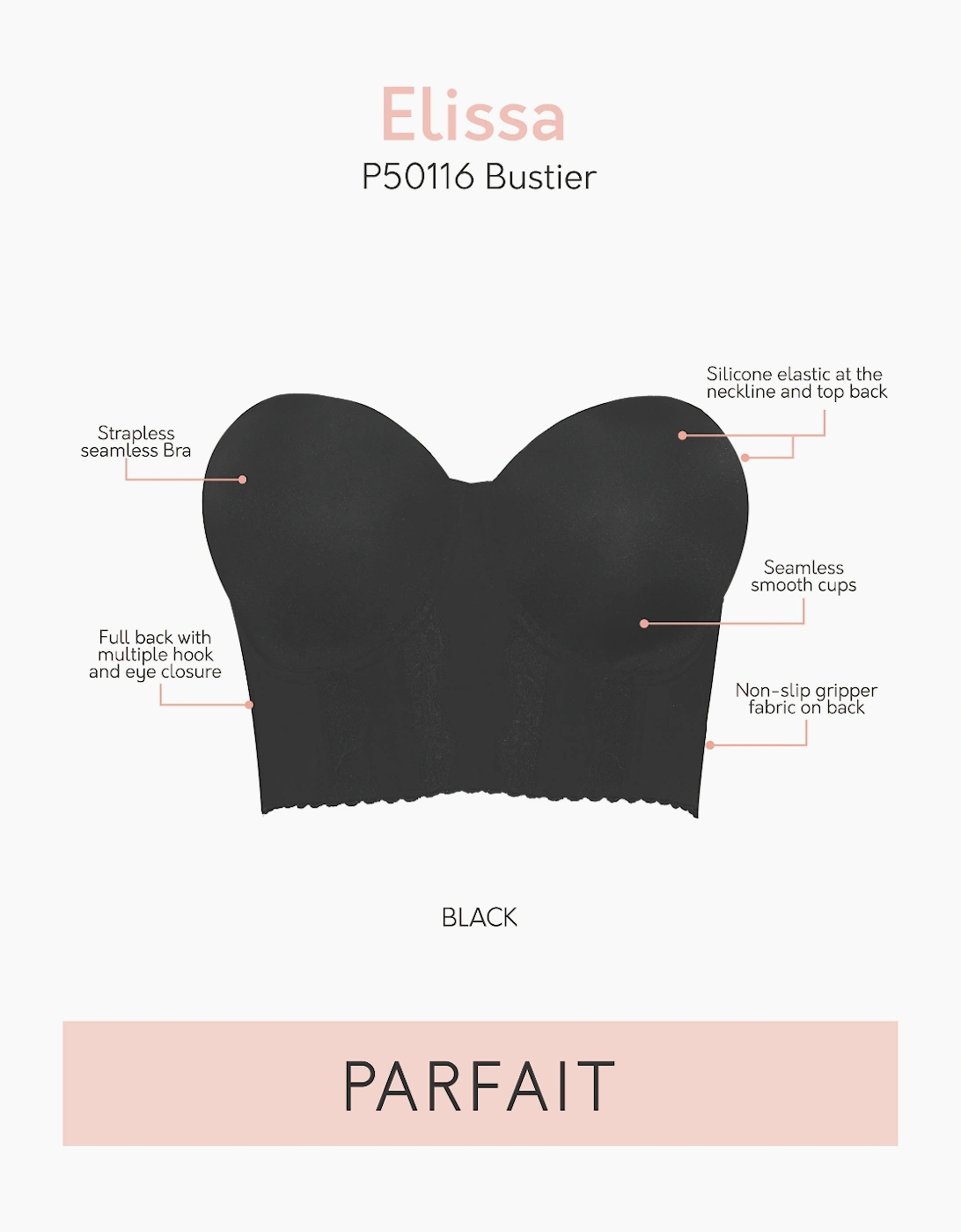 P50116 Parfait Elissa Bustier