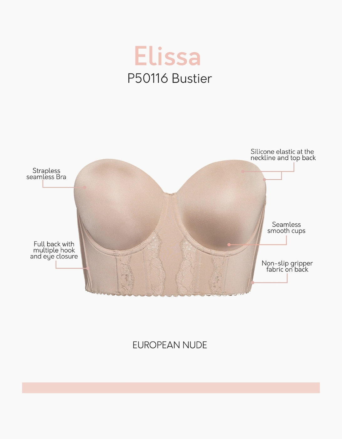 P50116 Parfait Elissa Bustier