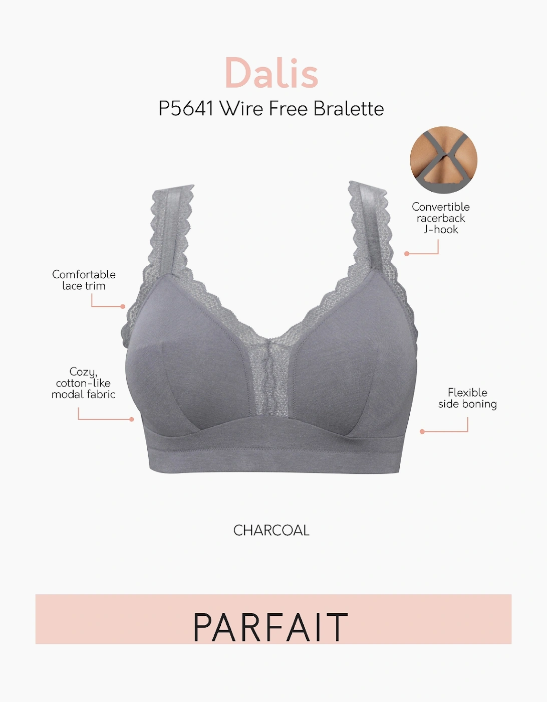 P5641 Parfait Dalis Bralette Top