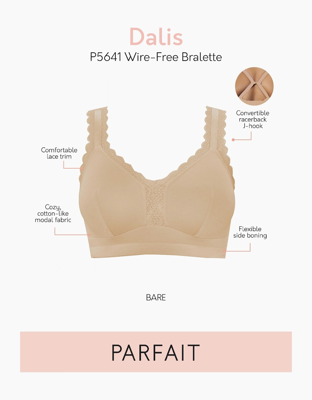 P5641 Parfait Dalis Bralette Top