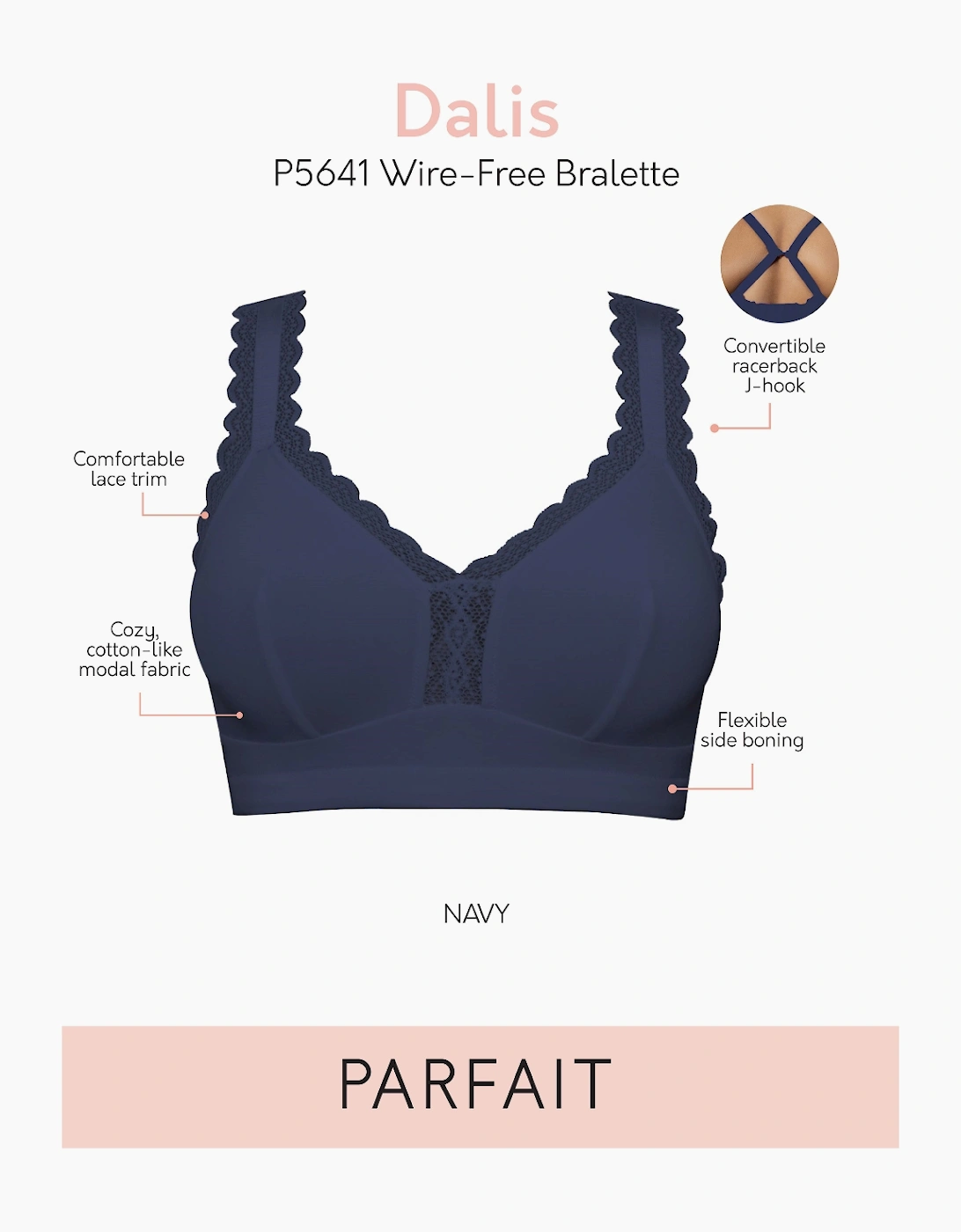 P5641 Parfait Dalis Bralette Top