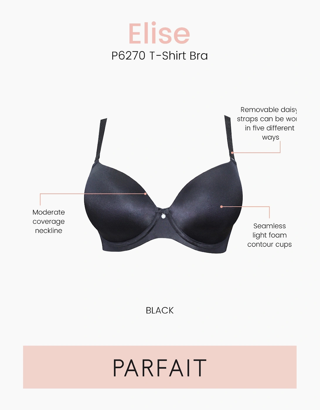 P6270 Parfait Elise T-Shirt Bra