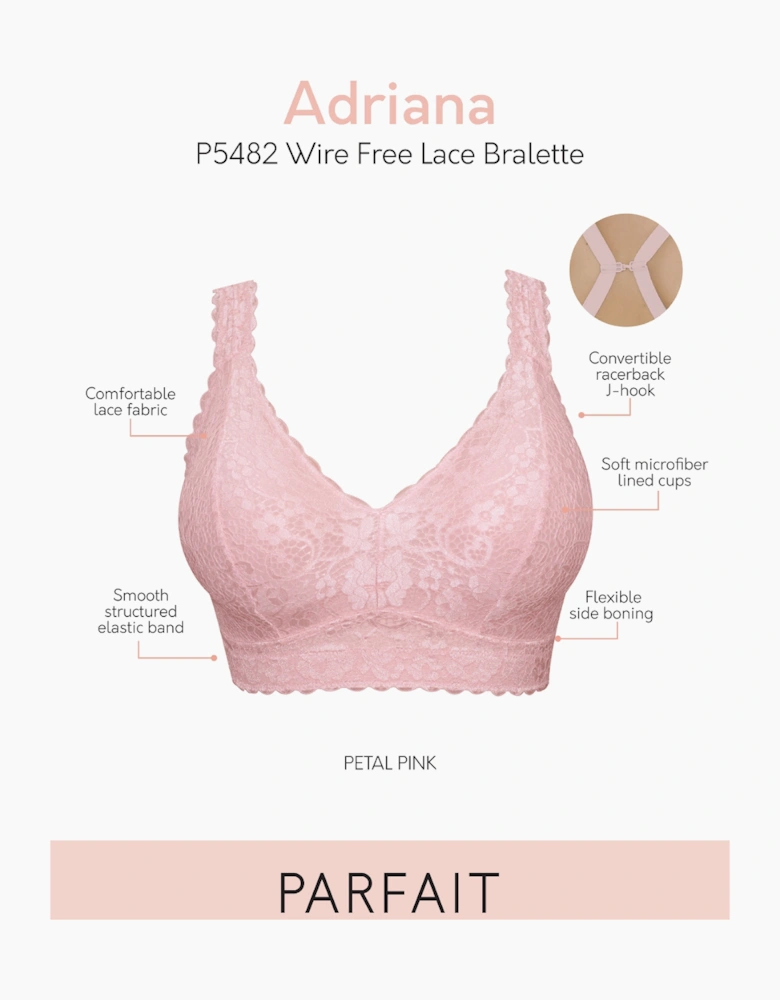 P5482 Parfait Adriana Lace Bralette